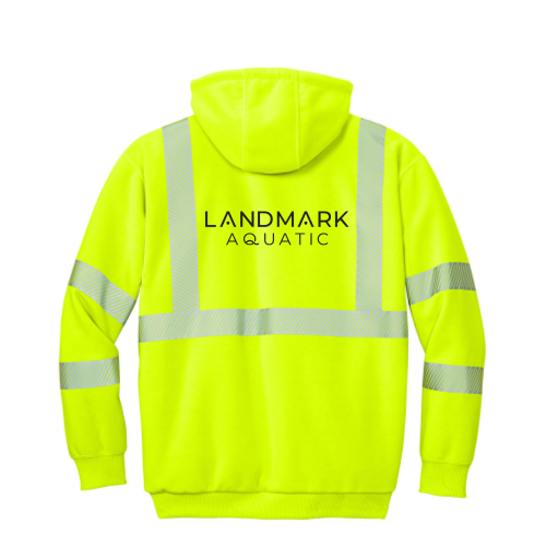 Construction/Reno - Carhartt® ANSI 107 Class 3 Lined Full-Zip Sweatshirt