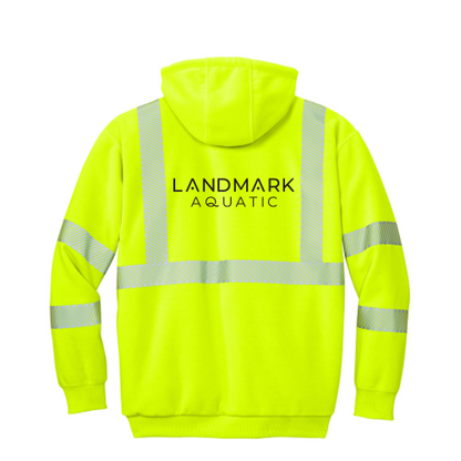 Construction/Reno - Carhartt® ANSI 107 Class 3 Lined Full-Zip Sweatshirt